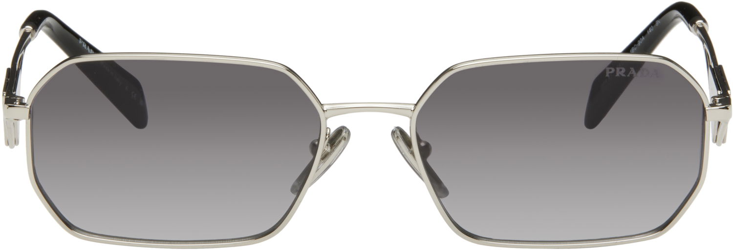 Slnečné okuliare Prada Prada Triangle Logo Sunglasses Metalická | 0PR A51S 1BC90A58 8056262346495, 0