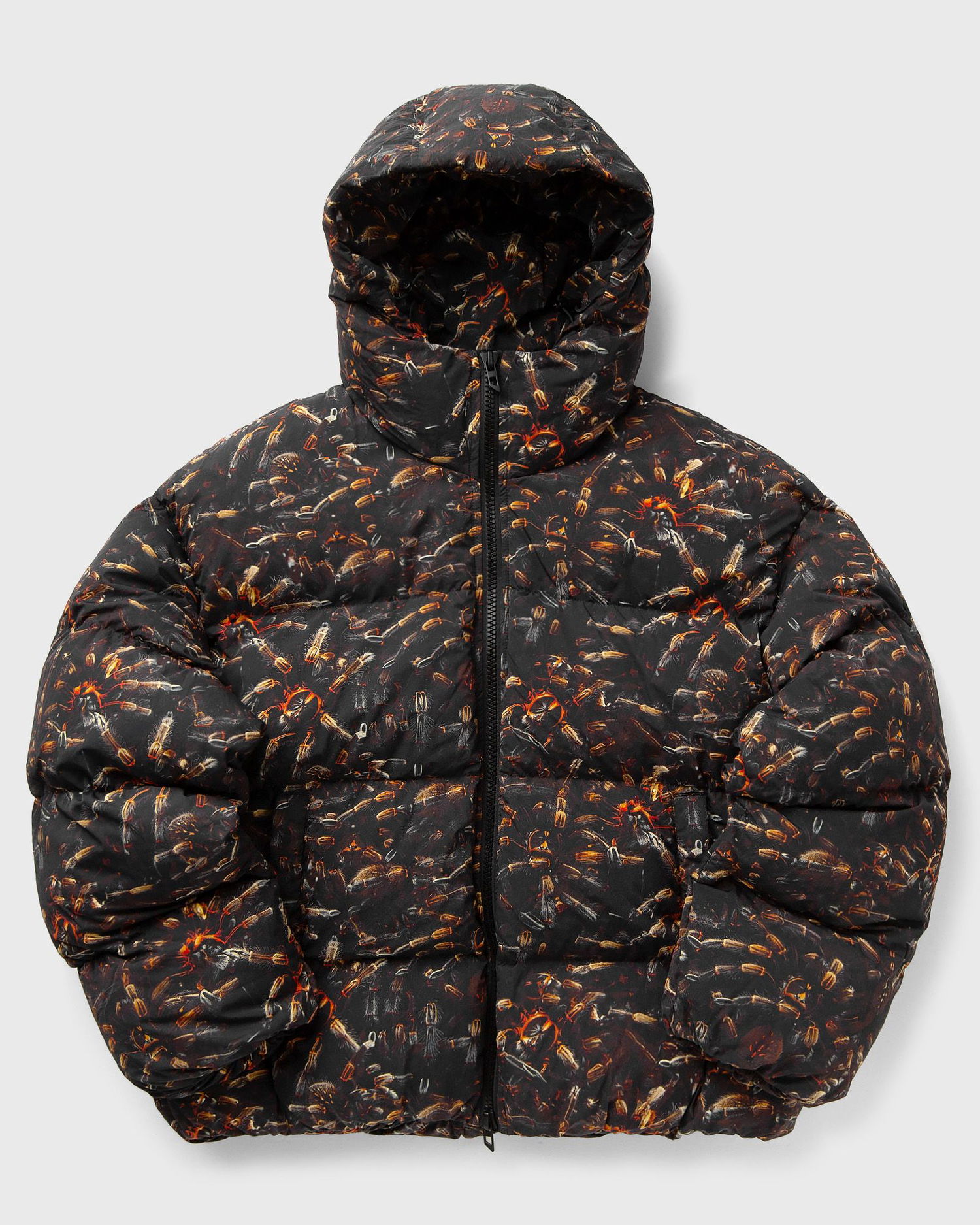 Prešívaná bunda Diesel Spider Print Puffer Jacket Čierna | A18760-0AJFX-900A, 0