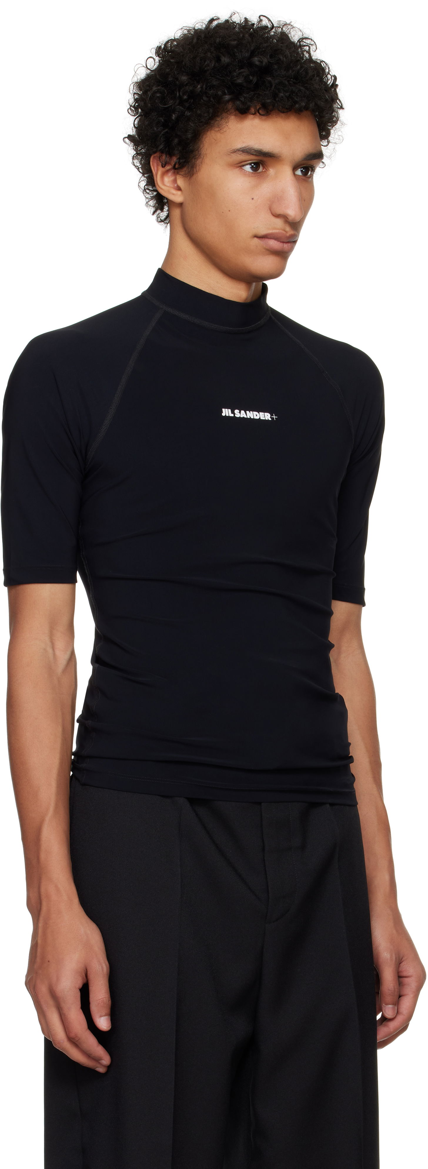 Tričko Jil Sander Jil Sander Surf  T-Shirt Čierna | J47NF0002_J20032, 1