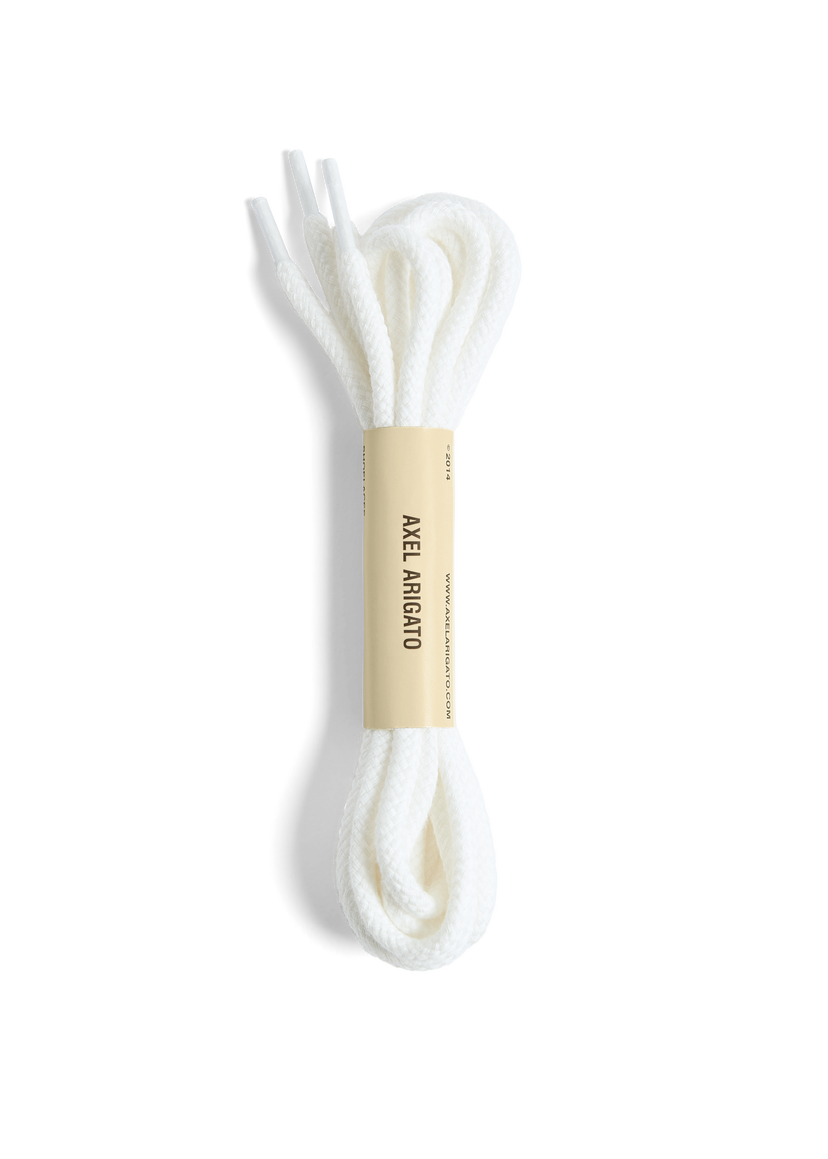 Starostlivosť o obuv AXEL ARIGATO Round Laces - 135cm Biela | O4298002