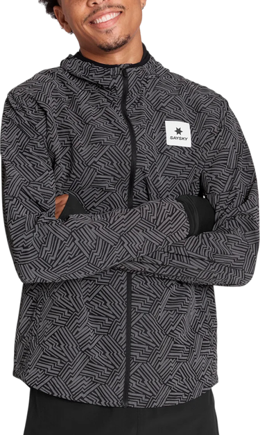 Vetrovka Saysky Hooded Reflective Blaze Jacket Šedá | omrja01c1050-omrja01c1050, 0