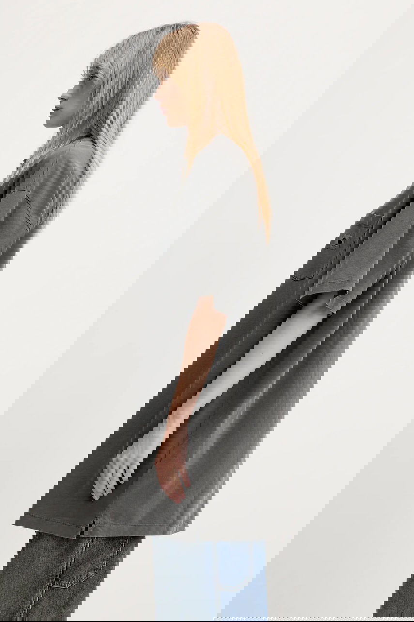 Tričko Carhartt WIP Nelson Grand Relaxed Fit Pocket T-Shirt Šedá | I034621.87GD, 1