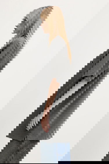 Tričko Carhartt WIP Nelson Grand Relaxed Fit Pocket T-Shirt Šedá | I034621.87GD, 1