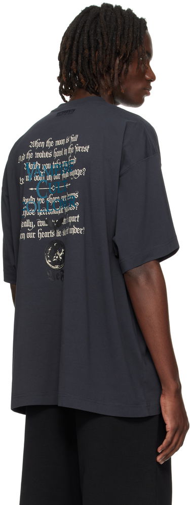 Tričko VETEMENTS Vetements Cradle of Filth 'Vampire Cult' Oversized Graphic T-Shirt Čierna | UCF76TR700N, 2