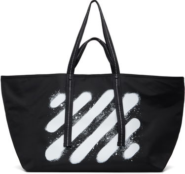 Tote bag Off-White Diagonal Spray Day Off Nylon Tote Bag Čierna | OMNA20JF25FAB0011001, 0