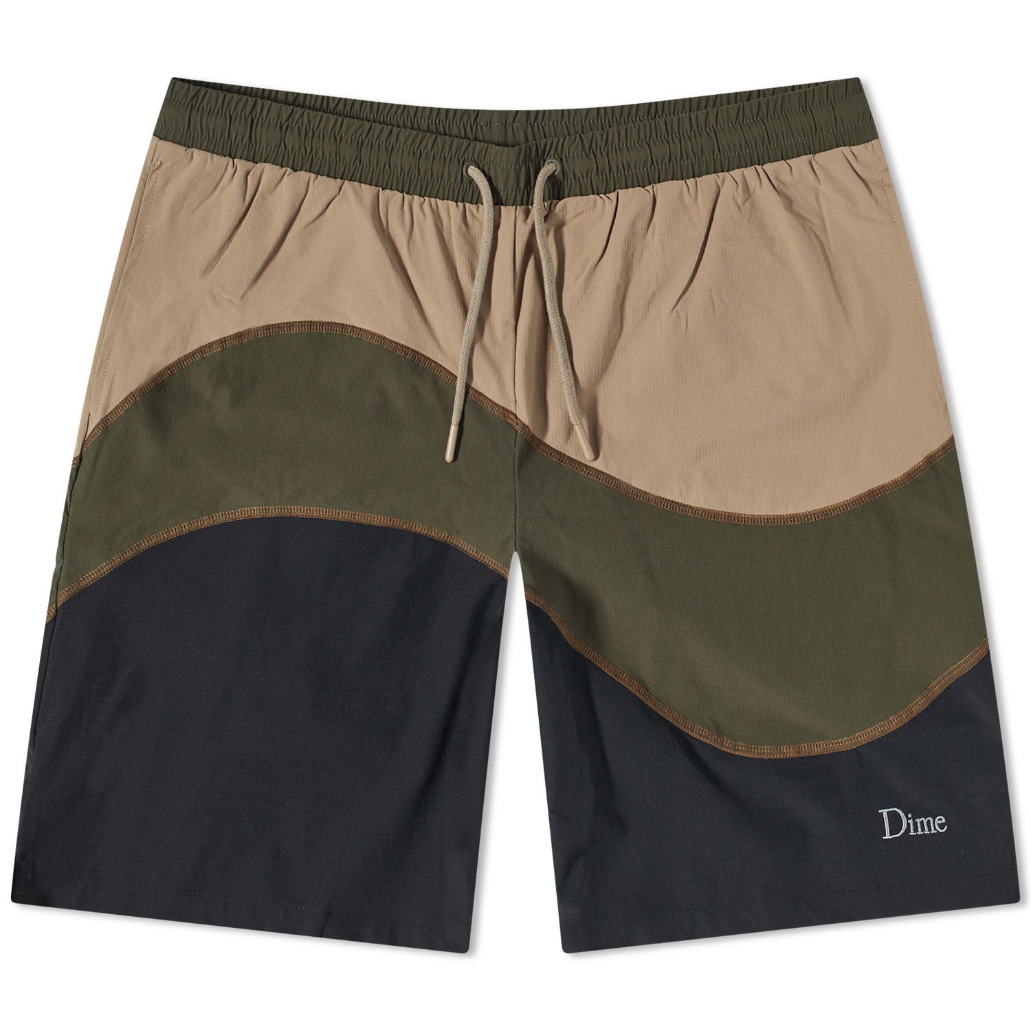 Šortky Dime Wave Sports Short Hnedá | DIMESU2350KHA, 0