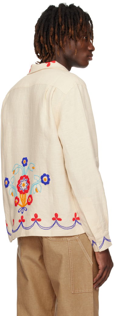 Košeľa Bode Bode Beaded Garden Party Shirt Béžová | MRS25SH030, 2