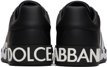 Tenisky a topánky Dolce & Gabbana Black Portofino Čierna | CS1772AC330, 1