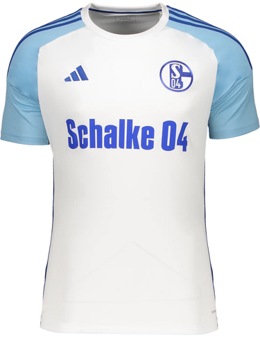 Dres adidas Originals FC Schalke 04 2023/24, Biela | s042324ht6470, 0