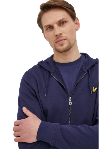 Mikina Lyle & Scott Zip Through Hoodie Navy | ML420VOG.Z99