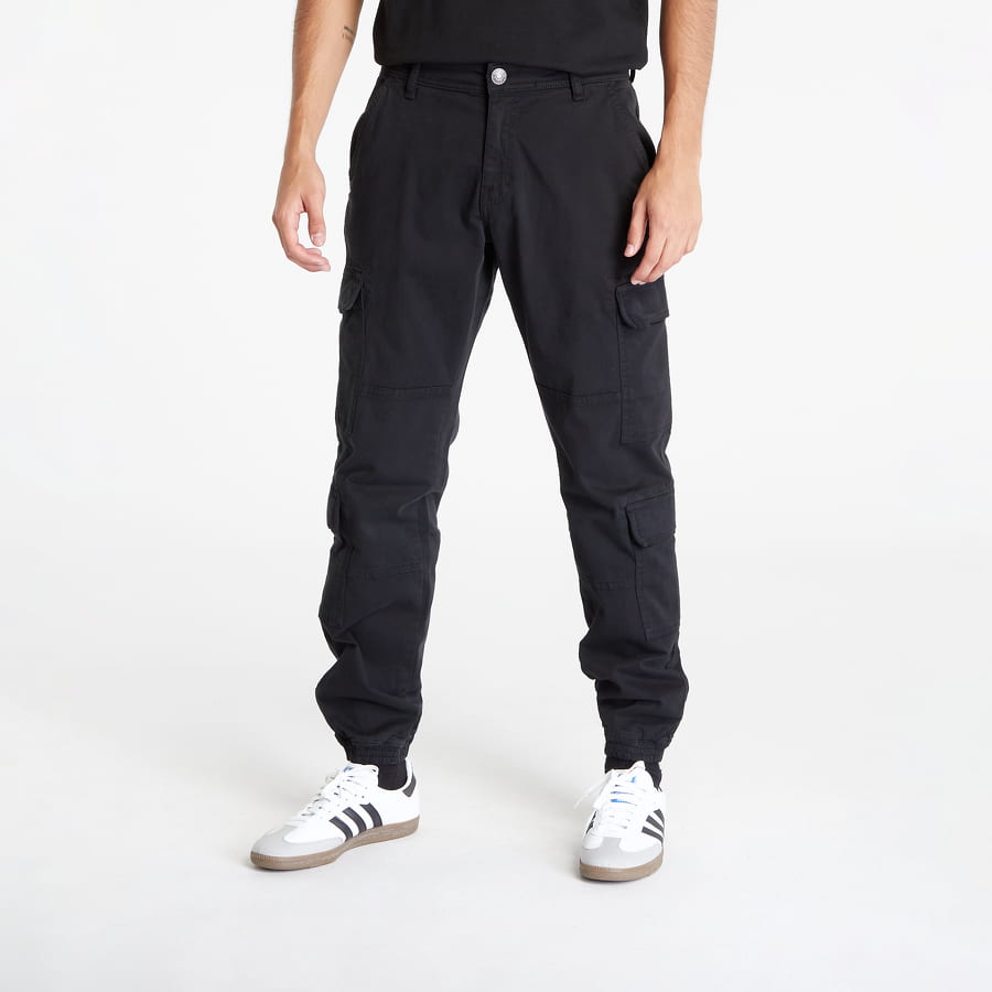 Double Cargo Twill Jogger Pants