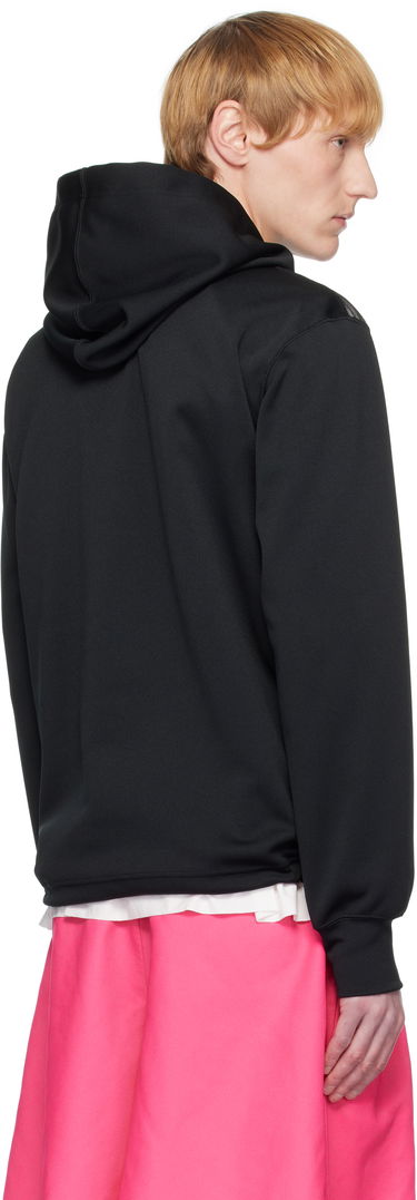 Mikina Comme des Garçons Homme Plus Smooth Thick & Tulle Hoodie Čierna | PO-T030-051, 2