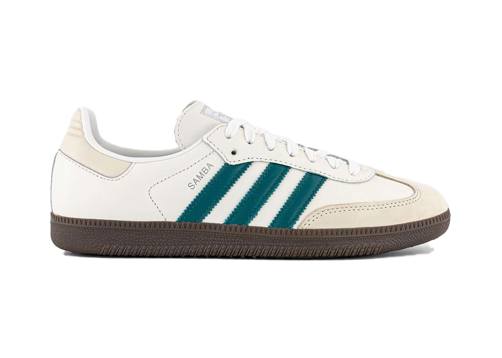 Tenisky a topánky adidas Originals adidas Samba OG Cloud White Legacy Teal (Women's) Biela | IG1963, 0