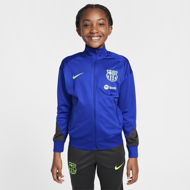 Súprava Nike FC Barcelona Strike Dri-FIT Knit Tracksuit Modrá | FQ2657-418, 0