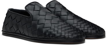 Oblečenie Bottega Veneta Bottega Veneta Intrecciato Leather Slippers Čierna | 819500V55V01000, 3