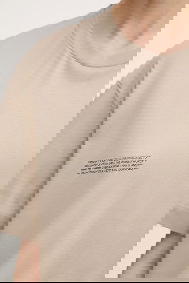 Tričko PANGAIA Pangaia Lightweight Pocket T-Shirt Béžová | 10002566, 3