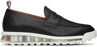 Thom Browne Clear Tech Runner Sole Penny Loafers