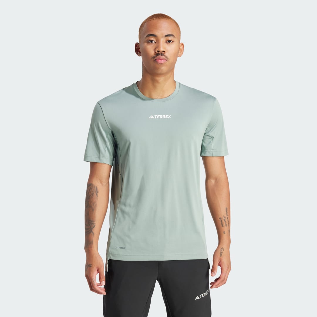 Tričko adidas Performance adidas TERREX Terrex Multi Tyrkysová | IP4781, 1
