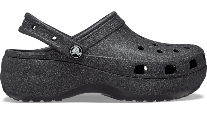 Tenisky a topánky Crocs Classic Platform Glitter Clogs Black Čierna | 207241-001, 0