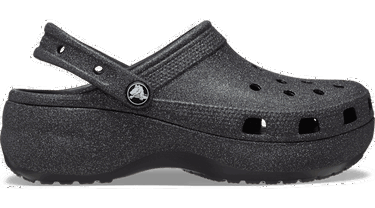 Tenisky a topánky Crocs Classic Platform Glitter Clogs Black Čierna | 207241-001, 0