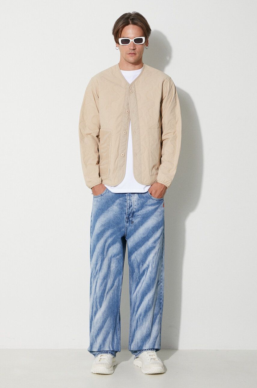 Bunda TAIKAN Quilted Liner Jacket Béžová | TJ0003.DNE, 1