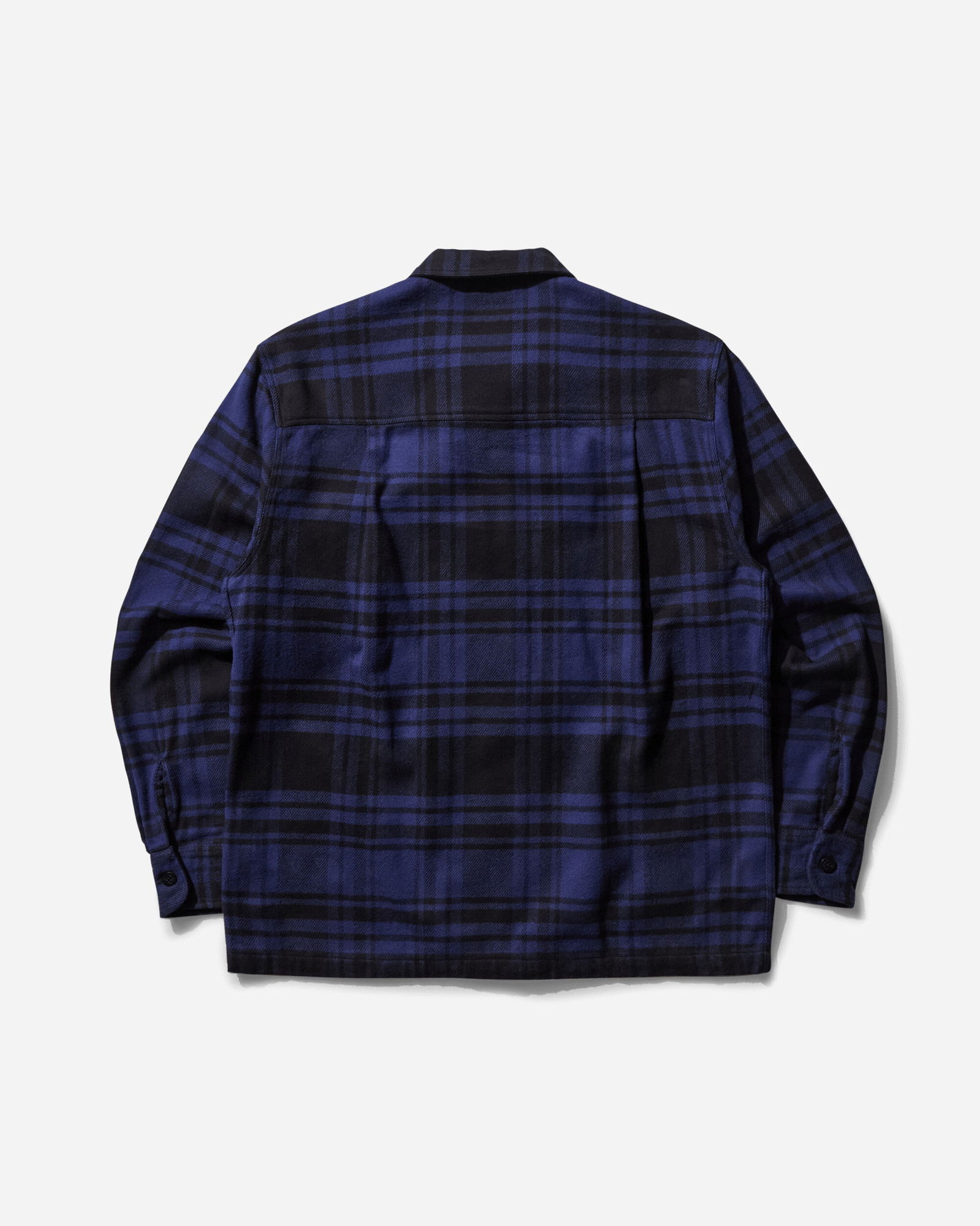 Heavyweight Zip-Up Flannel Shirt