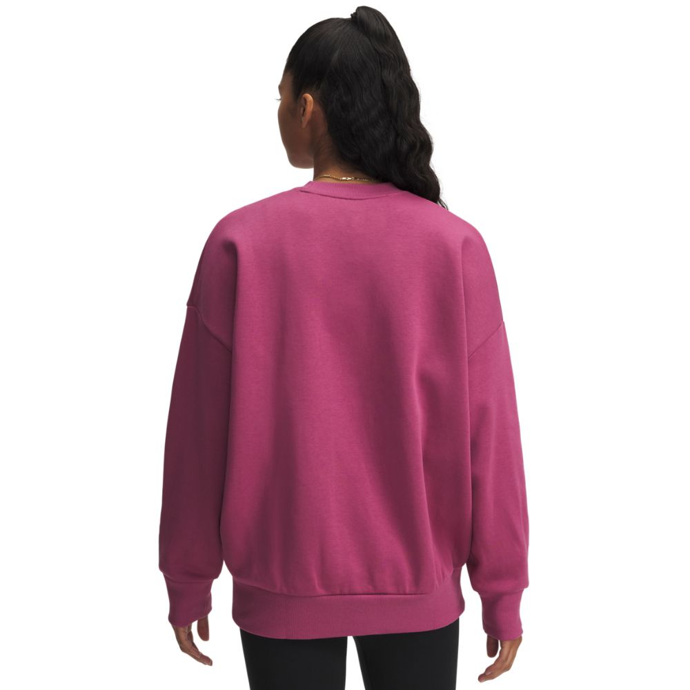 Mikina Under Armour Under Armour Rival Oversized Fleece Sweatshirt Ružová | 1386463-659, 1