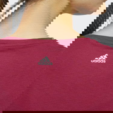 Tričko adidas Originals 3-Stripes Training Vínová | HG3112, 3
