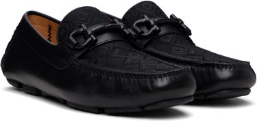 Starostlivosť o obuv FERRAGAMO Salvatore Ferragamo Gancini Ornament Driver Loafers Čierna | 775576, 3