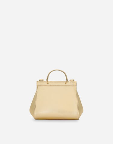 Kabelka Dolce & Gabbana Dolce & Gabbana Mini Sicily Leather Bag Metalická | EB0003AJ13387601, 2