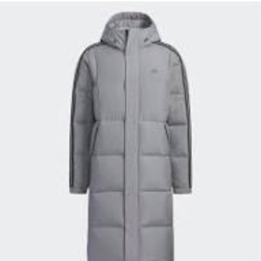 Prešívaná bunda adidas Originals Long Down Jacket Šedá | IT8715, 0