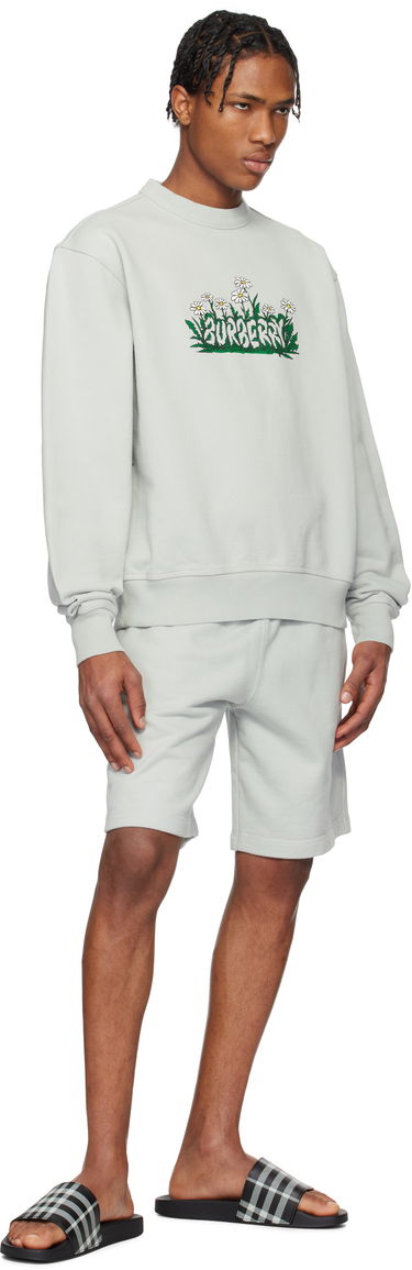 Sveter Burberry Burberry Daisy Logo Sweatshirt Zelené | 8102437, 3