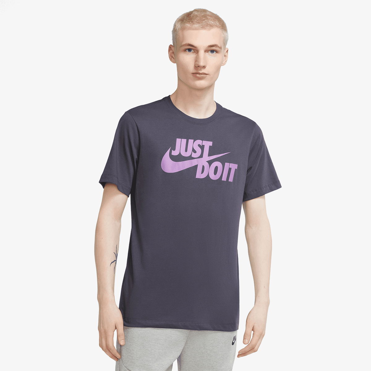 Tričko Nike Just Do It Swoosh T-Shirt Fialová | AR5006-015, 0