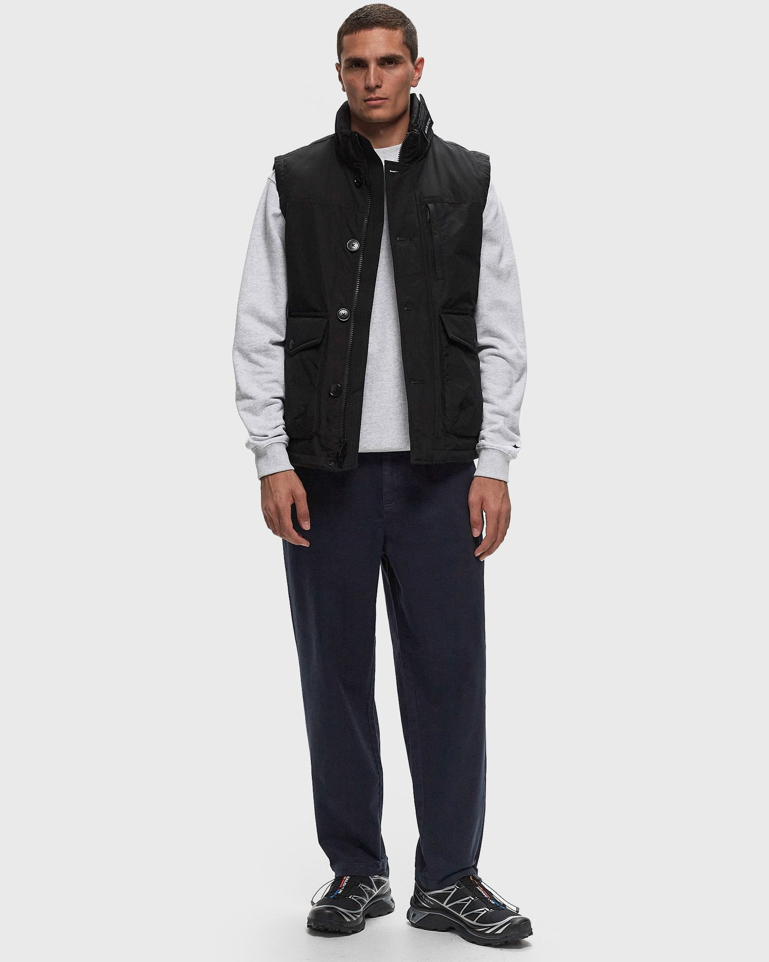 Nohavice Barbour Washed RF Trousers Navy | MTR0744NY74, 1