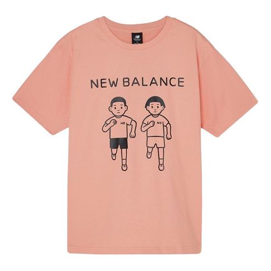 Tričko New Balance New Balance x Noritake Running Characters T-Shirt Ružová | AMT02375-PCH, 0