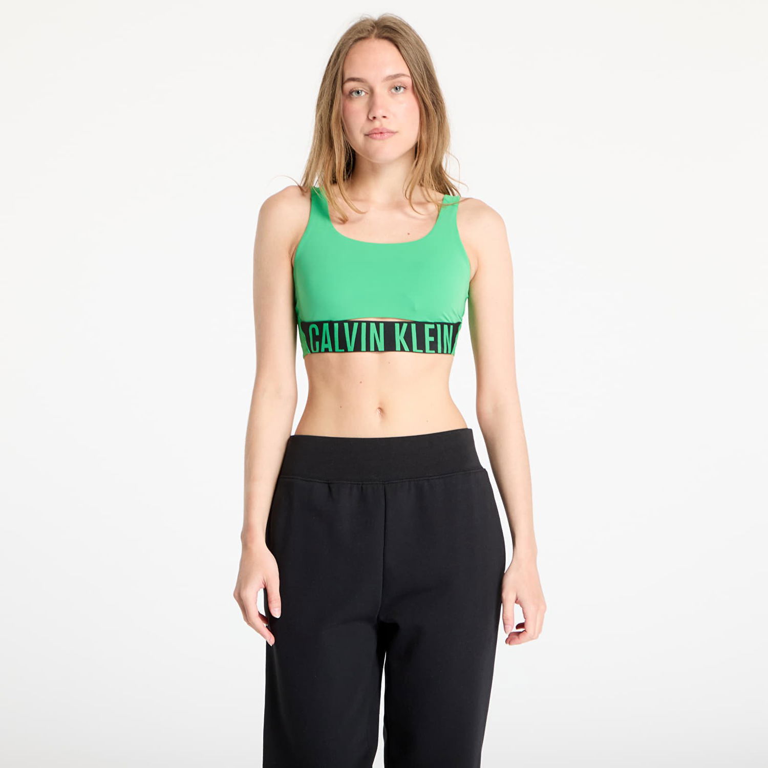 Podprsenka CALVIN KLEIN Calvin Klein Sport Intense Power Medium Support Sports Bra Zelené | LVGWS5K149 L1X, 0