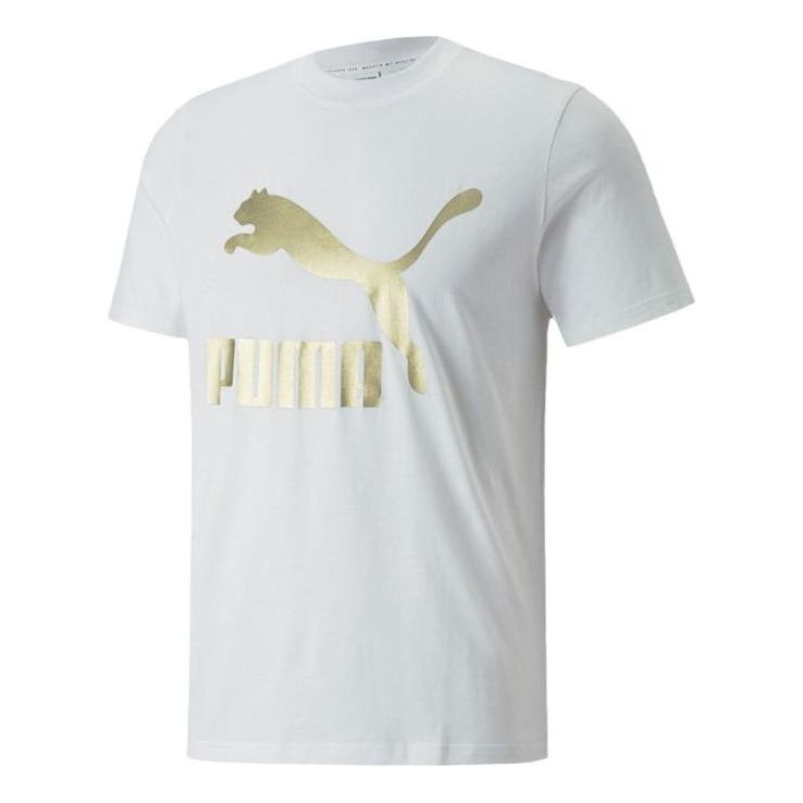 Tričko Puma Classic Logo Graphic T-Shirt Biela | 673666-02