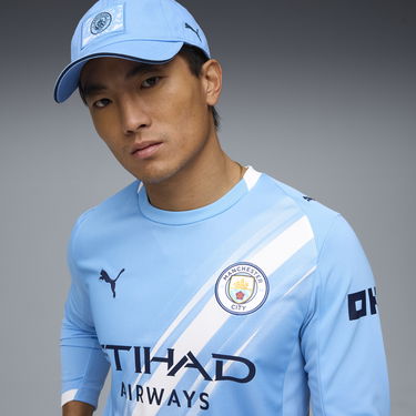 Dres Puma Manchester City 25/26 Home Long Sleeve Jersey Modrá | 780339_01, 2
