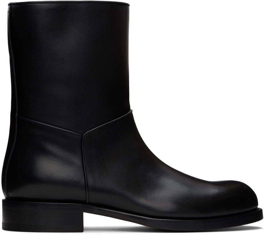 Tenisky a topánky The Row Black Nobilis Boots Čierna | F2065-L58, 0