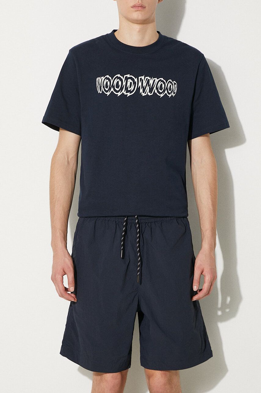 Šortky WOOD WOOD Ollie Nylon Shorts Navy | 12315209.5066, 0