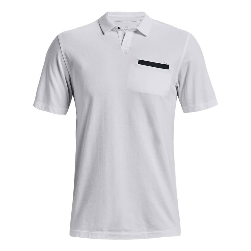 Polo tričko Under Armour Snap Polo Shirt Biela | 1373690-100