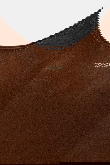 Kabelka Coach Coach Brooklyn Suede Shoulder Bag Hnedá | CW637, 3