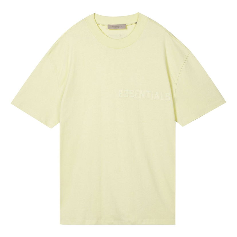 Tričko Fear of God Essentials Short Sleeve T-Shirt Žltá | FOG-FW22-373