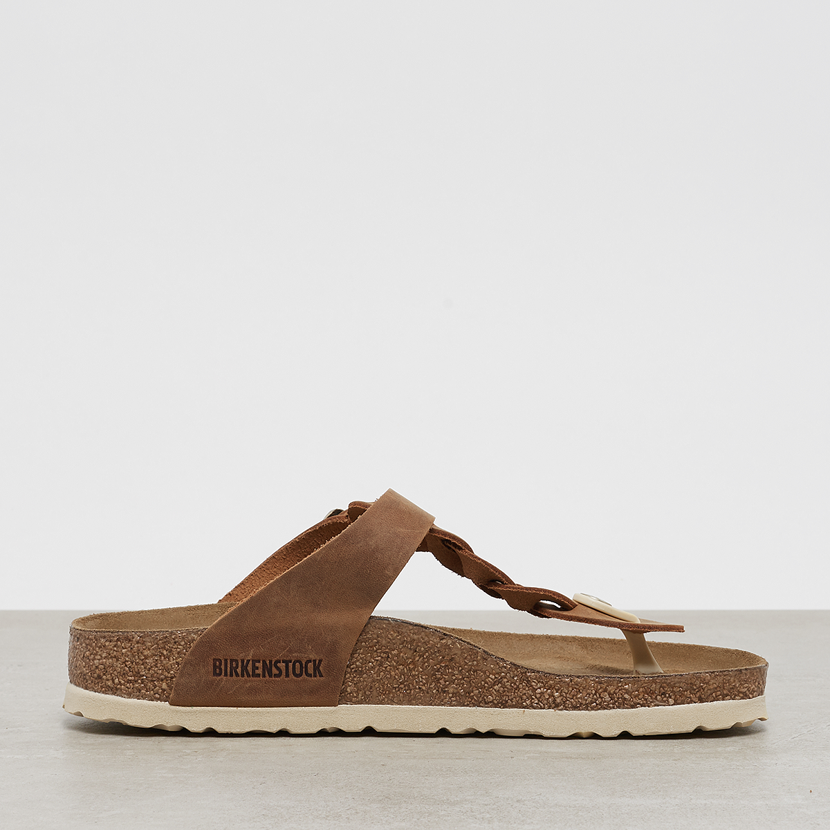 Tenisky a topánky Birkenstock Gizeh Braided FL W Hnedá | 1021336, 1