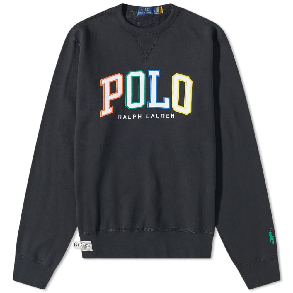 Embroidery Arch Logo Crew Sweat