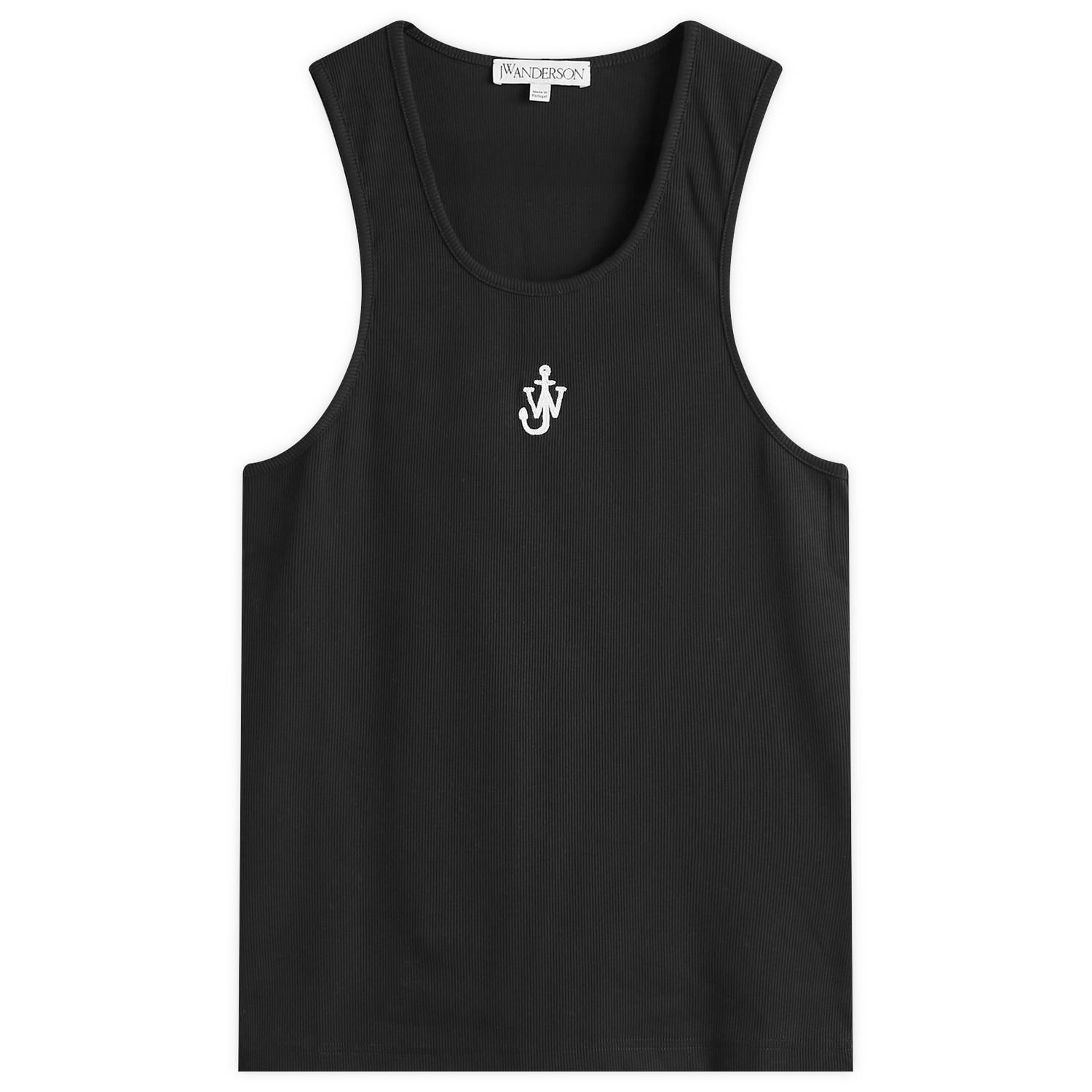 Tielko JW Anderson Rib Anchor Embroidery Vest Čierna | JO0246-PG1512-999, 0