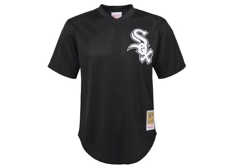 Dres Mitchell & Ness Chicago White Sox Bo Jackson 1993 Authentic Mesh BP Jersey Čierna | 9N3B7MBP0-WSXBJ-Y93