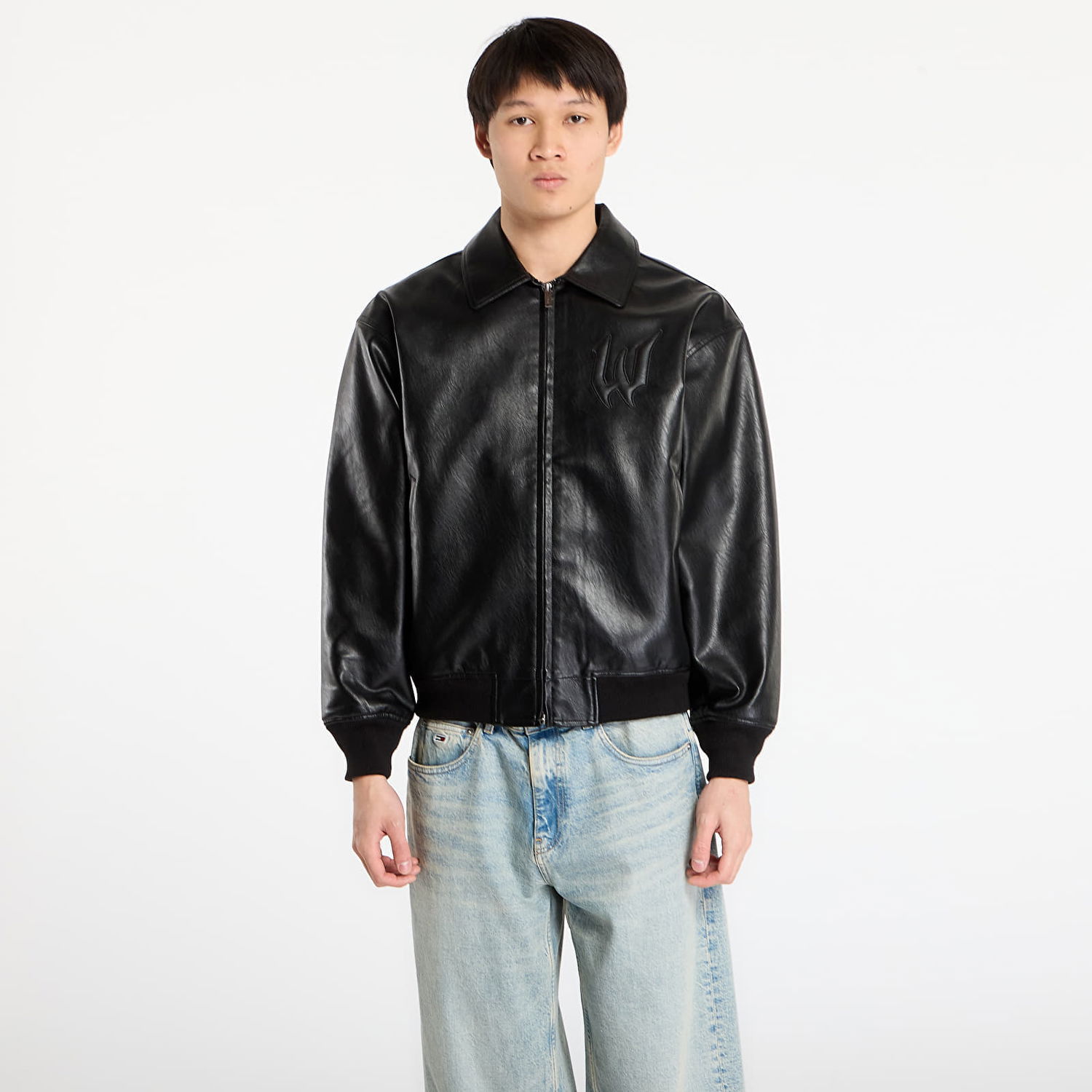 Bomber bunda Wasted Paris Jacket Bury Varsity L Čierna | WP_000330, 0