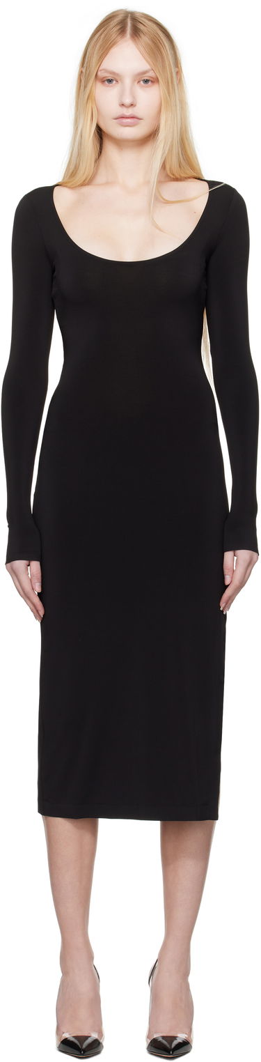 Šaty GUIZIO Guizio Sander Midi Dress Čierna | H24415K012, 0