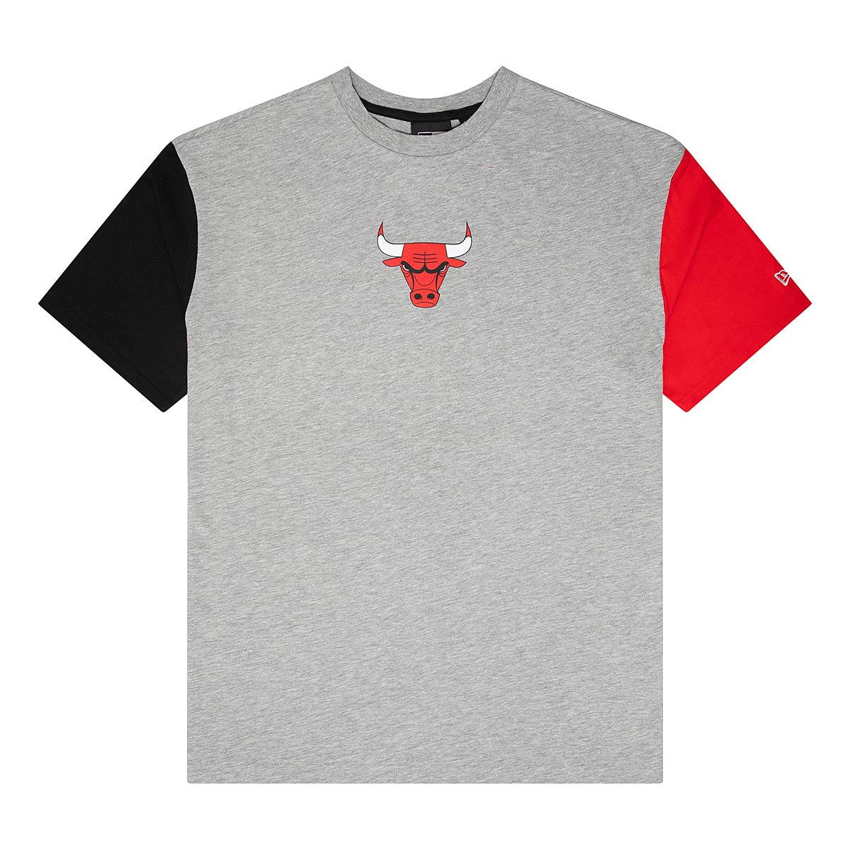 Tričko New Era NBA CHICAGO BULLS WORDMARK T-SHIRT Šedá | 60361891, 1